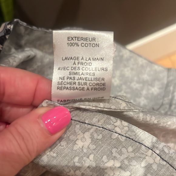 Sea New York Cotton Puff Sleeve Sundress w/ Smocking Small - Picture 10 of 10